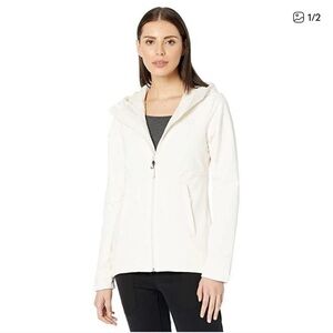 North Face Shelbe Raschel White Hoodie Jacket Size Large Women’s